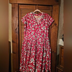 Vintage Bernie Dexter States Dress
